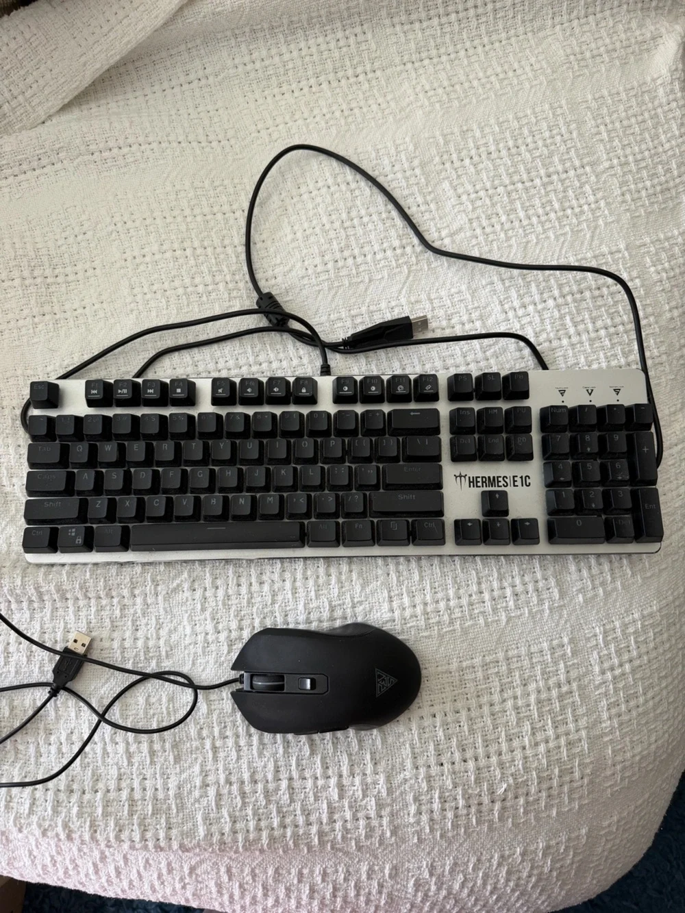 NEW GAMDIAS Hermes E1C Multi-Color Mem-chanical Gaming Keyboard, Mouse,Mouse Pad